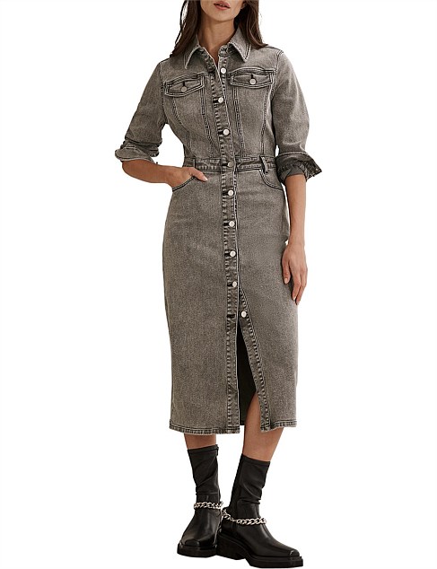 Purchase Country Road Outlet DENIM COLUMN DRESS for All the people ...